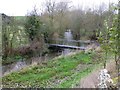 Footbridge over the River Leach in GL7 3NW