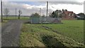 Pumping station on Farhill Lane in Ragnall