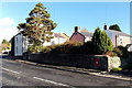 Postbox in a long wall, Pencoed in CF35 6RH