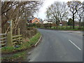 Lytham road approaching level crossing in FY8 4NE