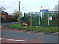 Cross beside Clifton Lane. Salwick in PR4 0YE
