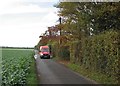 Delivery van on Grange Road in CB22 4WF