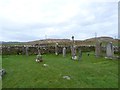 Gravestones at old chapel, Keills, Islay in PA46 7RF
