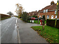 Norwich Road & Norwich Road George VI Postbox in IP21 4QU