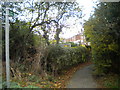 Footpath off Bonner Hill, Calverton in NG14 6PH