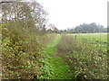 Landford, permissive footpath in SP5 2AZ