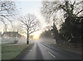 Frosty December Morning Maypole Lane Highter's Heath in B14 4PN