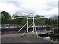 Lifting bridge at Autherley Marina in WV9 5NJ