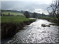 River Yarty - flowing downstream in EX13 7AJ