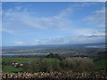View from Littledean Road to Newnham and the Severn in GL14 1DE
