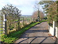 Driveway to Gillett's Farm in SN10 5JP