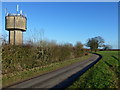 Water tower at West Raynham, Norfolk in NR21 7HB