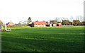 View across the playing field at Swanton Morley in NR20 4ND