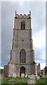Grimston church tower in PE32 1BG