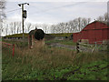 Old poultry houses in Ten Mile Bank in PE38 0EF