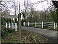 Wensum Way, permissive path and Wensum bridge in NR20 3DX
