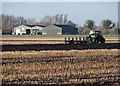 Winter ploughing in the Fens in CB7 5YJ