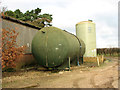 Tank and silo on hardstanding in PE32 2EN