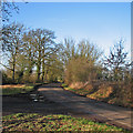 Elmdon: Hertford Lane in CB11 4NH