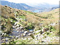 Ford across a tributary of Afon Gafr in LL55 4UN