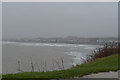 Borth in the rain on New Year's Day in SY24 5LL