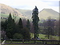 View from the terrace Ilam Hall in DE6 2AZ