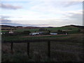 View across fields to Mains of Leslie in AB52 6NT