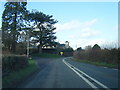 Usk Road at Hanly Cwrt gated residential development in NP15 1TA