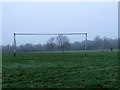 Goalposts in Eltham Park South in SE9 1AL