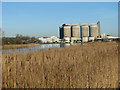Sugar storage silos at Cantley sugar factory in NR13 3ST