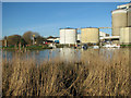 Silos at the Cantley sugar factory in NR13 3ST