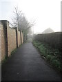 Footpath - Eighth Avenue in LS26 0HG
