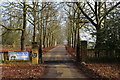 Gate Entrance to Bilton Hall in HG5 9LY