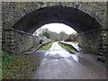 Former station platforms ahead for Thornbridge Hall on the Monsal Trail in DE45 1NY