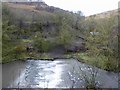 A wet weir on the Wye in SK17 9TG