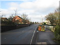 Bridge over disused railway, Boughton Lane, Clowne in S43 4QF