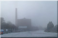 Foggy approach, Sunday morning in DE14 1DH