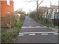 Path from The Mall to Fryent Way in HA9 9SQ