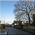 Coton High Street in January in CB23 7GX