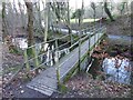 Footbridge over Stocksfield Burn in NE43 7HN