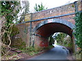 Looking through the erstwhile railway bridge in SO32 3PN