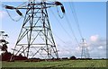 Pylons near Shotwick in CH64 5SW