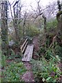 Footbridge beside River Sid in EX10 9SN