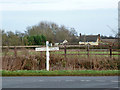 Road junction, Tinkers Green in CM7 4HR