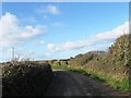 Farm access road in TR12 6SH