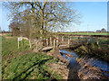 Footbridge over River Chelmer in CM6 2AT