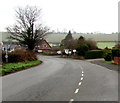 Bend in Tump Lane, Wormelow Tump in HR2 8HW
