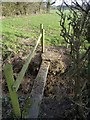 Footbridge over Chinnock Brook, The Monarchs' Way in BA22 9EA