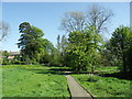 Pathway in the Millennium Green in LE17 6HR