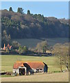 Old barn at Hambleden, Buckinghamshire in RG9 6SA